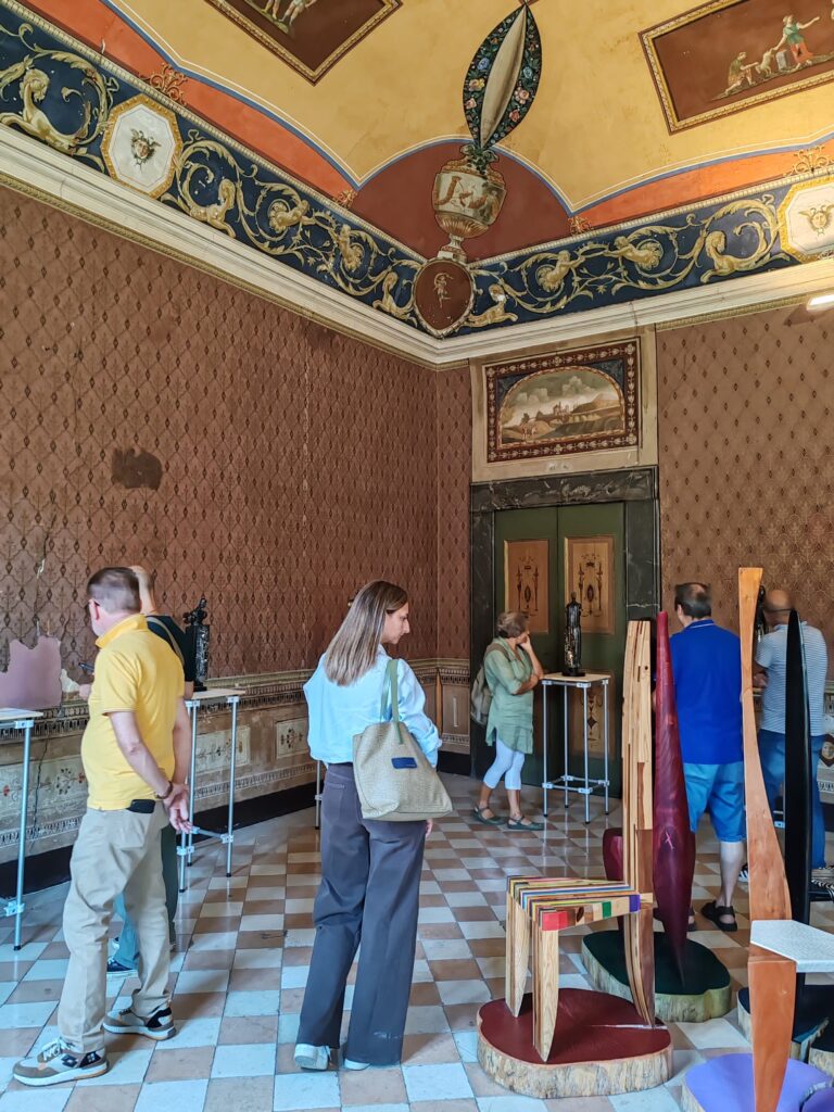 Percorso espositivo di artopia a fossombrone