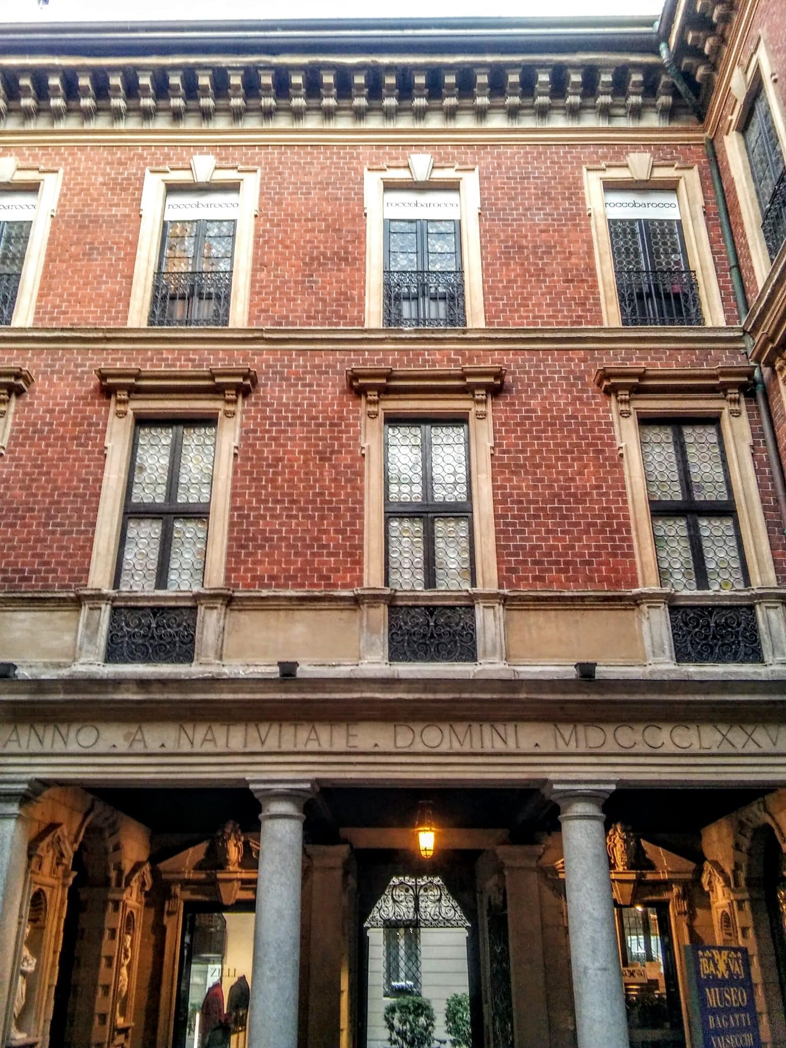 Cortile del museo bagatti valsecchi a milano