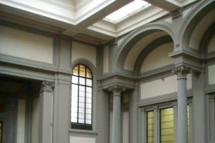 Sala di lettura della biblioteca nazionale centrale di firenze