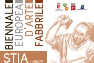 Biennale europea d'arte fabbrile stia 2026, locandina del 50° anniversario