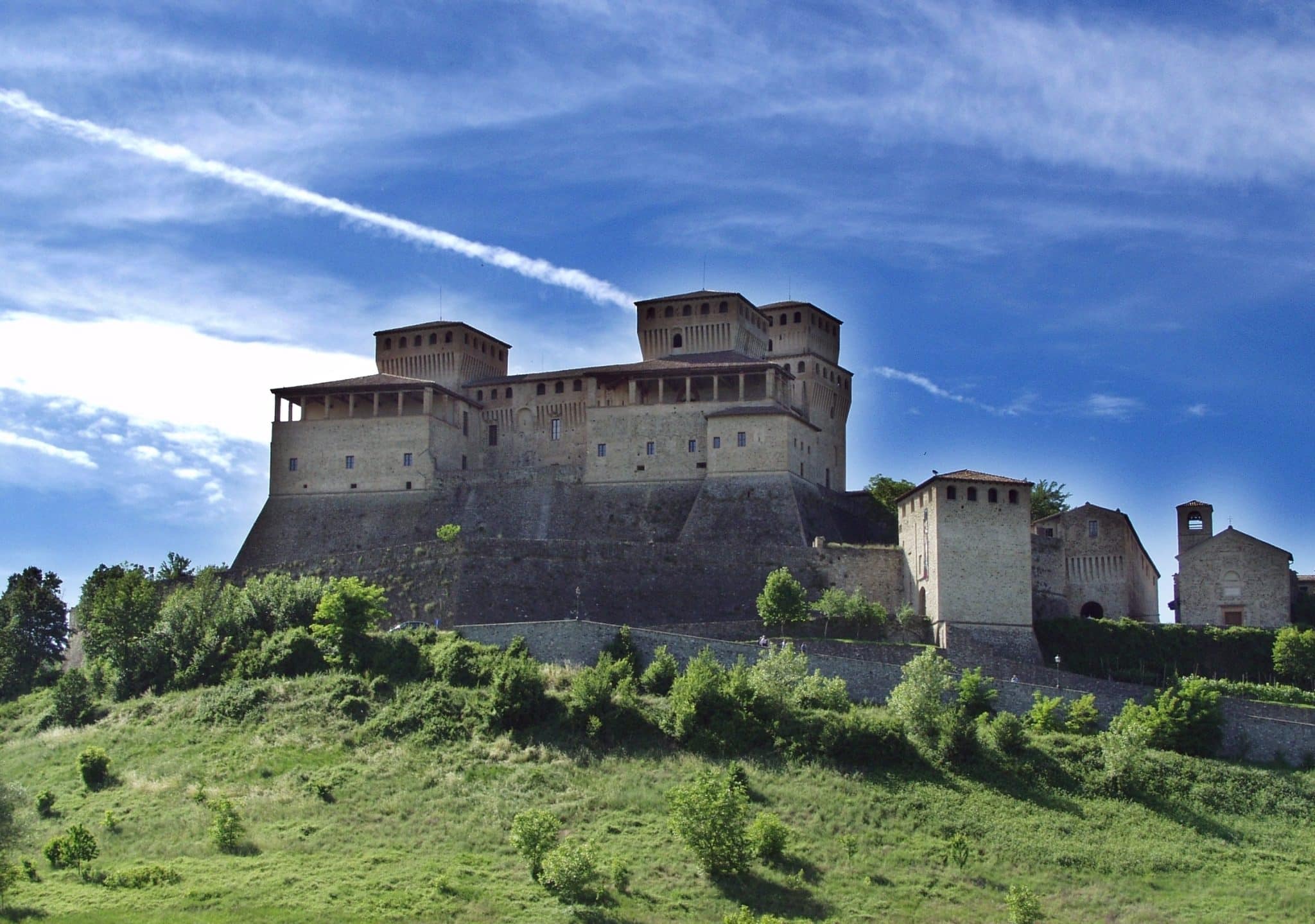 Castello di torrechiara in provincia di parma
