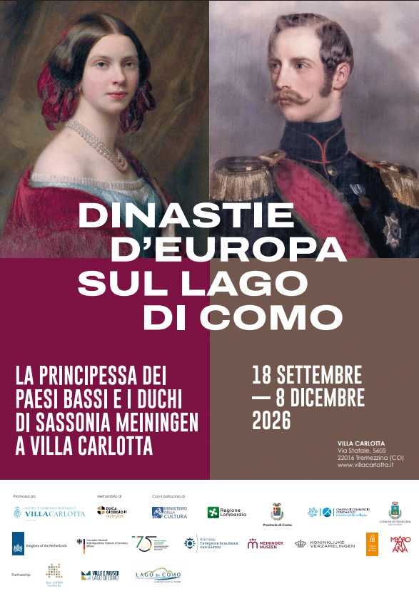Dinastie d'europa a villa carlotta 2026, locandina ufficiale