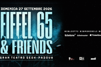 Eiffel 65 & friends al gran teatro geox di padova il 27 settembre 2026