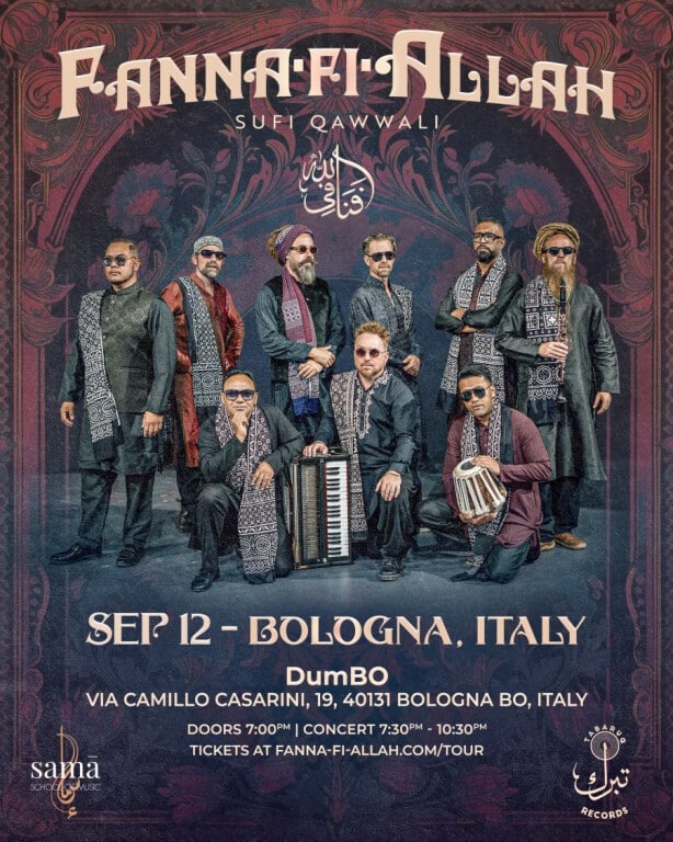 Fanna-fi-allah a bologna il 12 settembre 2026 al dumbo