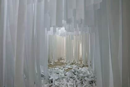 Gianni pettena, paper - the death of the audience, secession vienna 2009