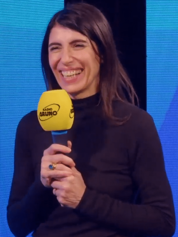 Giorgia durante un'intervista nel 2025