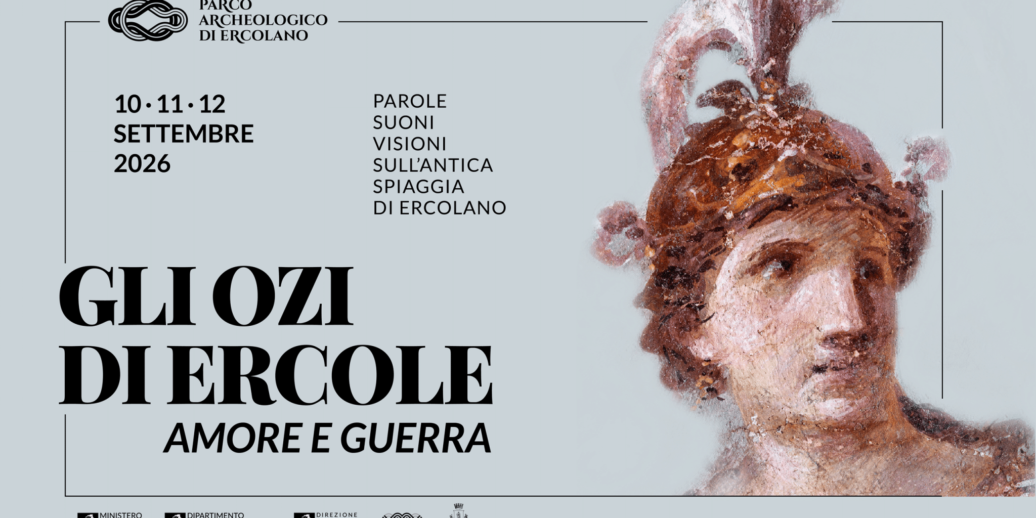 Gli ozi di ercole 2026 al parco archeologico di ercolano