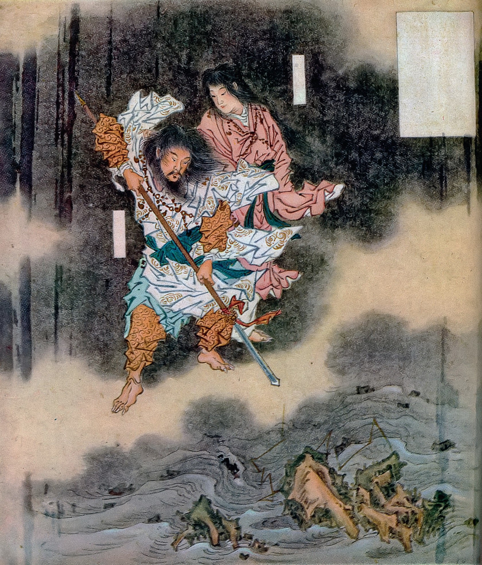 Izanagi e izanami nel mito della creazione del giappone