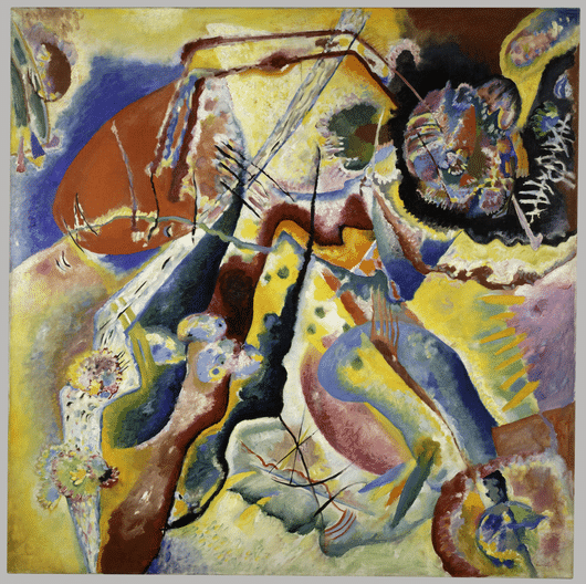 Opera di vasilij kandinskij dalla collezione del centre pompidou
