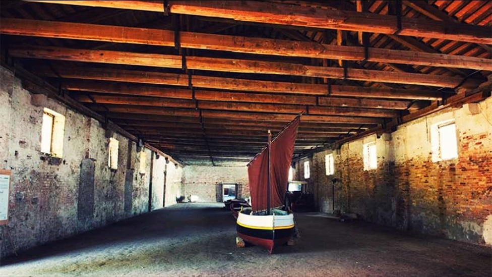 Interno del tezon del lazzaretto vecchio a venezia