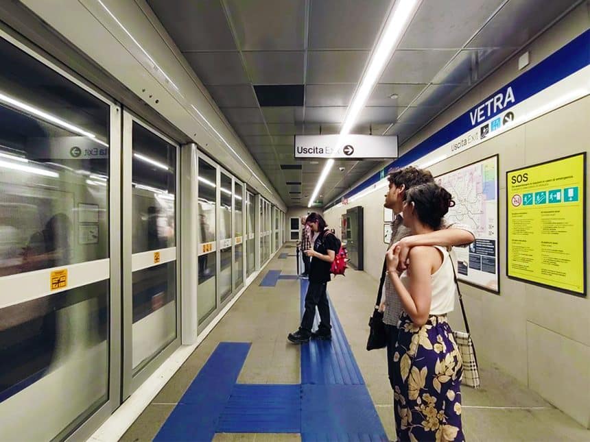 Stazione m4 vetra a milano, punto di incontro per le visite guidate del 10 settembre 2026