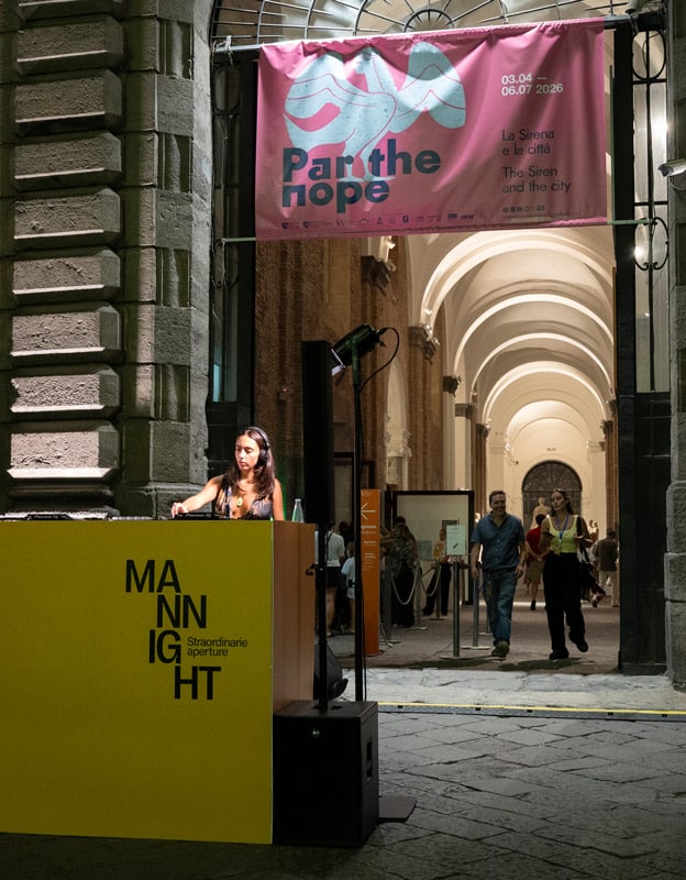 Ingresso del mann durante le aperture serali mannight 2026