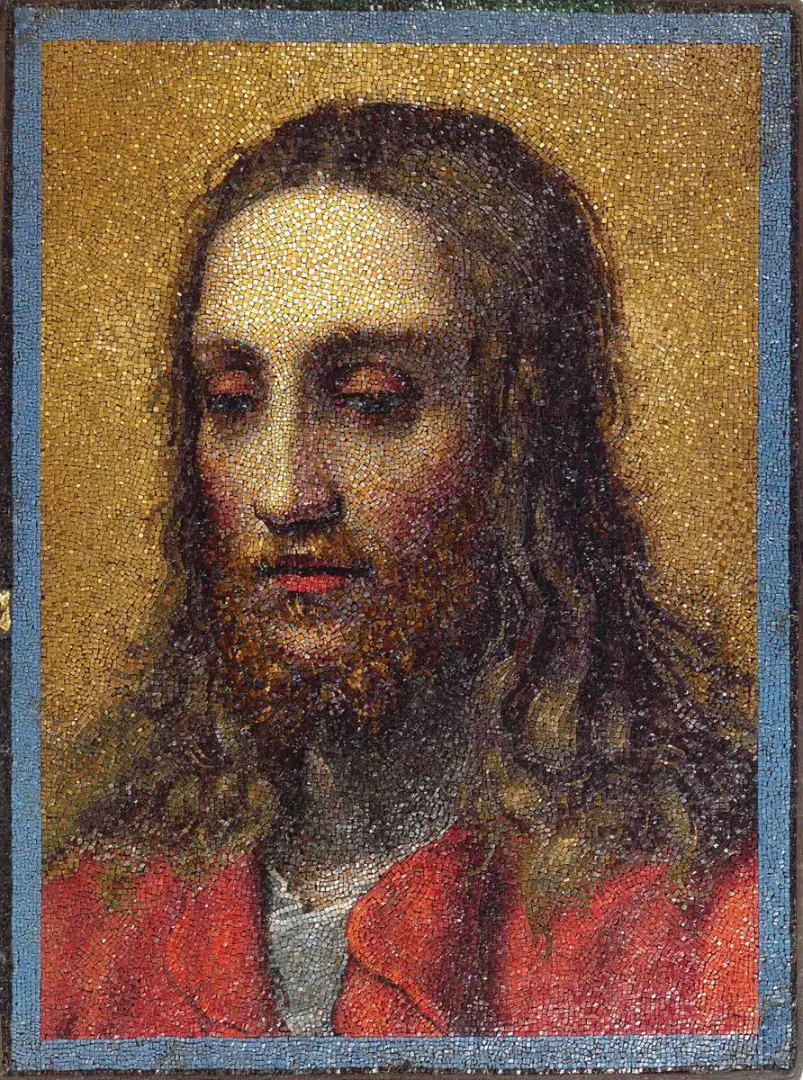 Marcello provenzale a cento 2026: mostra, orari e biglietti Marcello provenzale, volto di cristo in mosaico