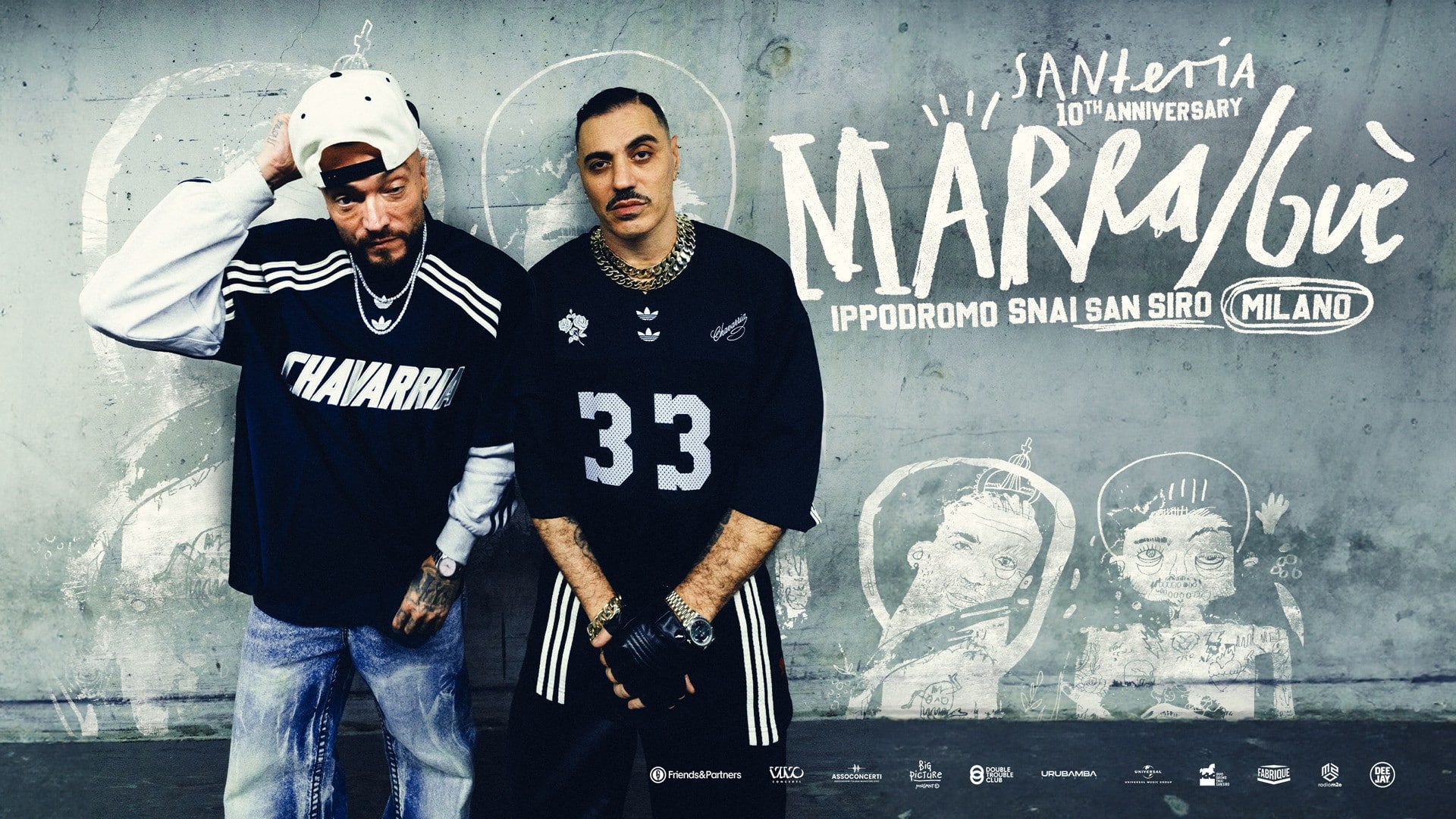 Marracash e guè a milano: orari, scaletta e come arrivare Marracash e guè a milano per santeria 10th anniversary