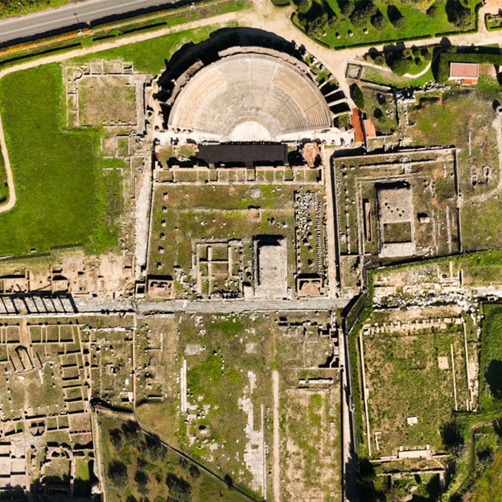Parco archeologico di minturnae e ponte real ferdinando