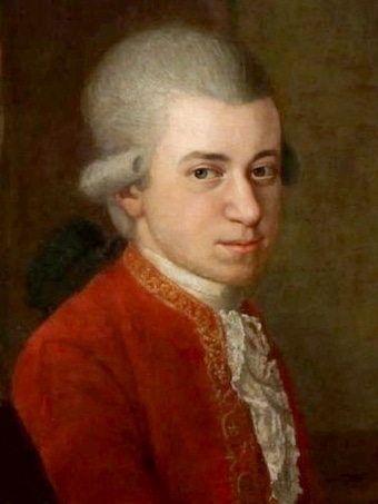Ritratto di wolfgang amadeus mozart
