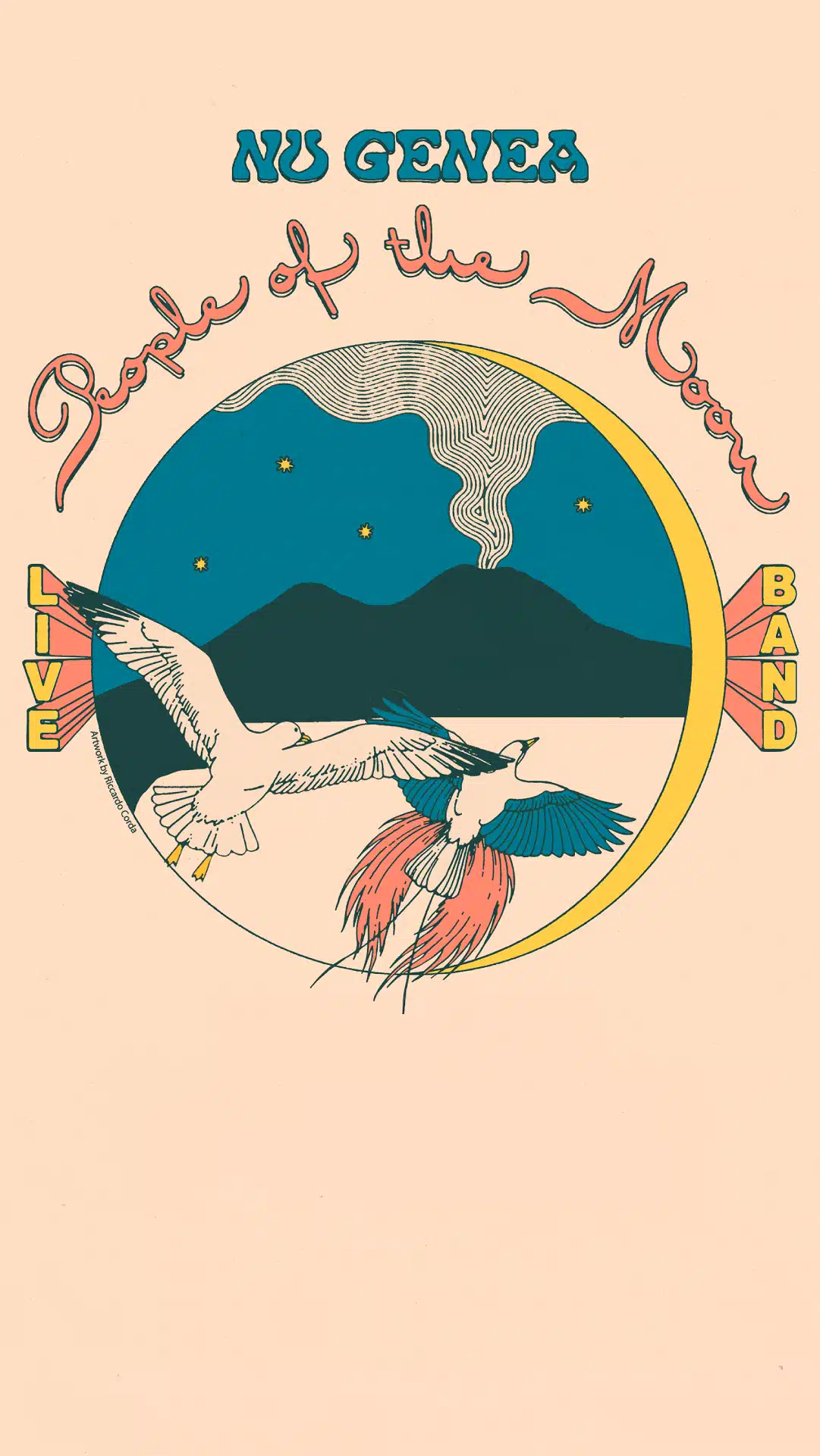 Nu genea people of the moon live all'arena flegrea