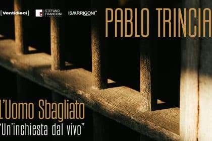Pablo trincia in l'uomo sbagliato al teatro arcimboldi di milano