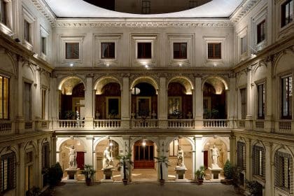 Cortile di palazzo altemps a roma