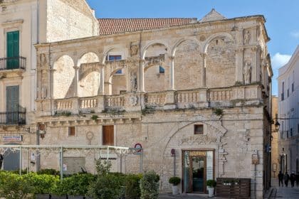 Palazzo sylos-calò a bitonto, sede della galleria nazionale della puglia