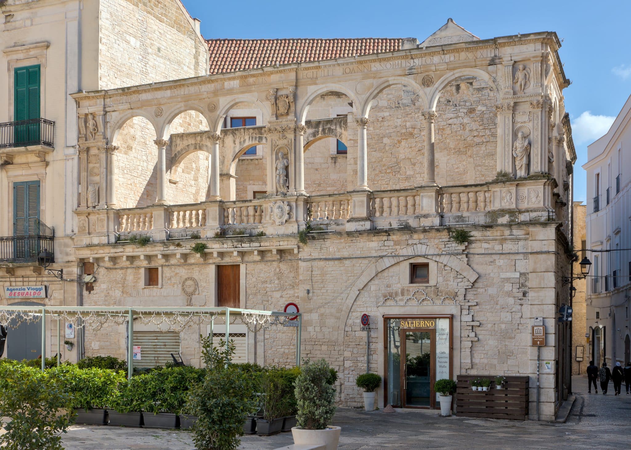 Palazzo sylos-calò a bitonto, sede della galleria nazionale della puglia