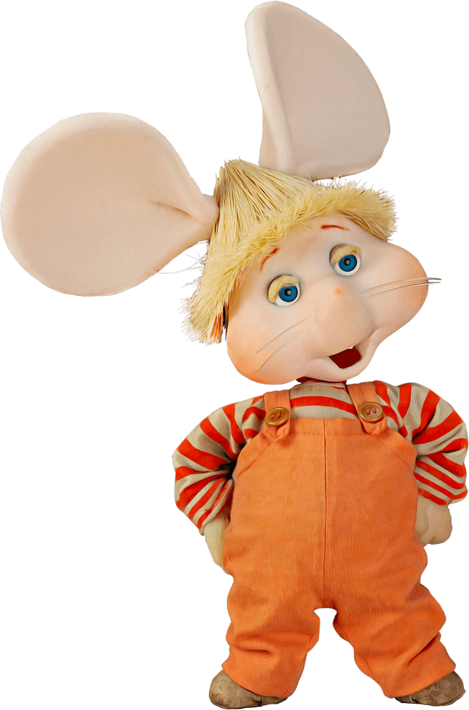 Topo gigio, il personaggio a cui peppino mazzullo prestò la voce dal 1961 al 2006