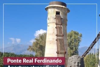 Ponte real ferdinando a minturno, aperture straordinarie 2026