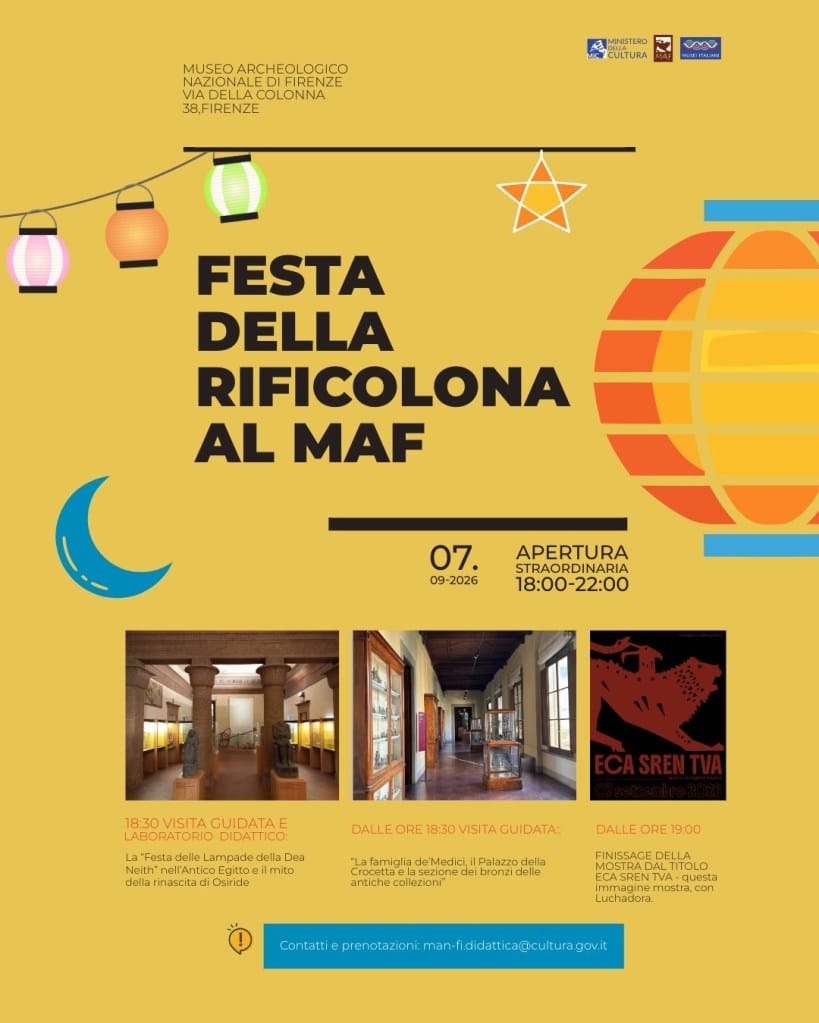 Rificolona al museo archeologico nazionale di firenze il 7 settembre 2026