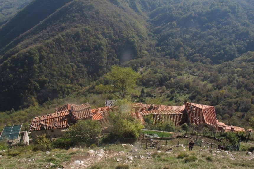 Rocca di lucchio e panorama della val di lima