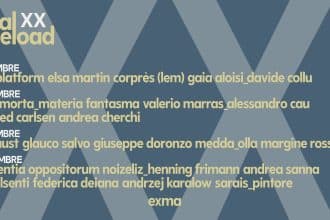 Signal reload cagliari 2026, locandina con il programma dal 17 al 20 settembre
