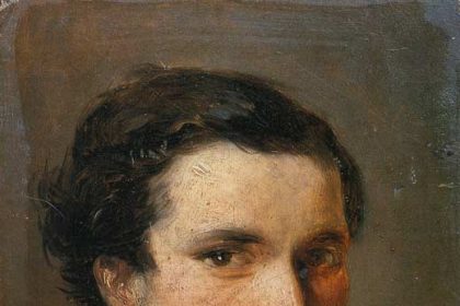 Silvestro lega, autoritratto del 1861