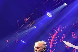 Sting durante un concerto nel 2023