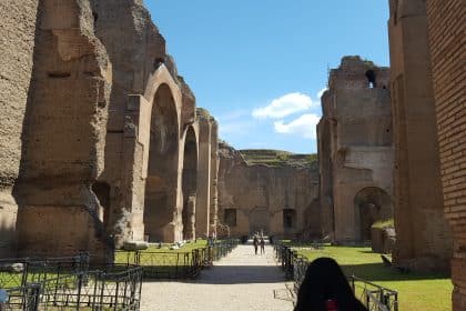 Frigidarium delle terme di caracalla a roma