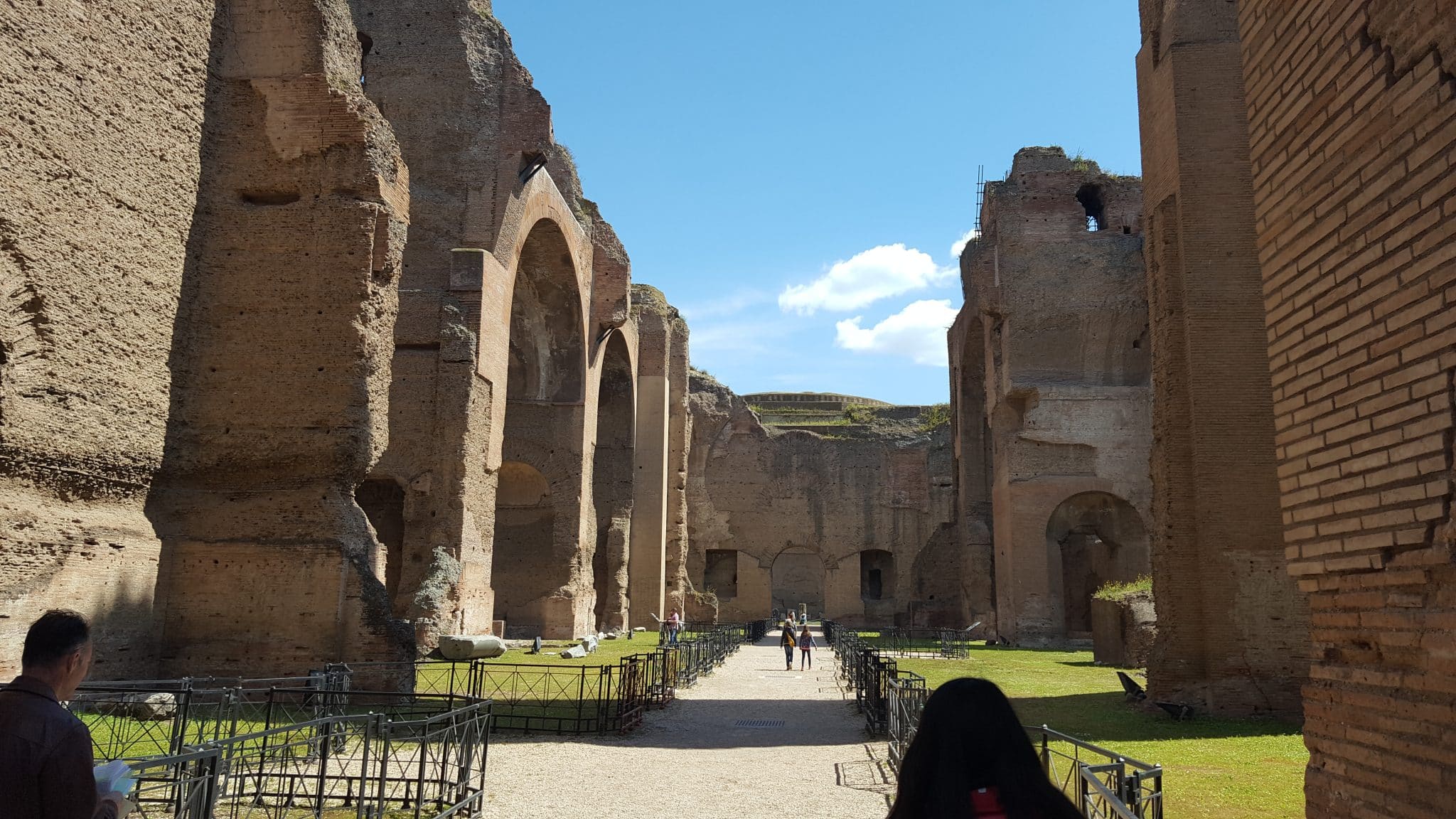 Frigidarium delle terme di caracalla a roma