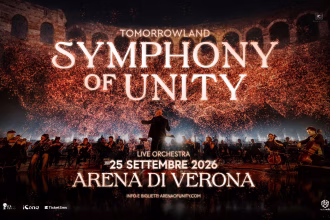 Tomorrowland symphony of unity all'arena di verona il 25 settembre 2026