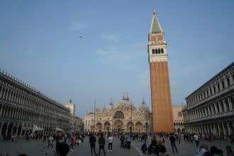 Piazza san marco a venezia