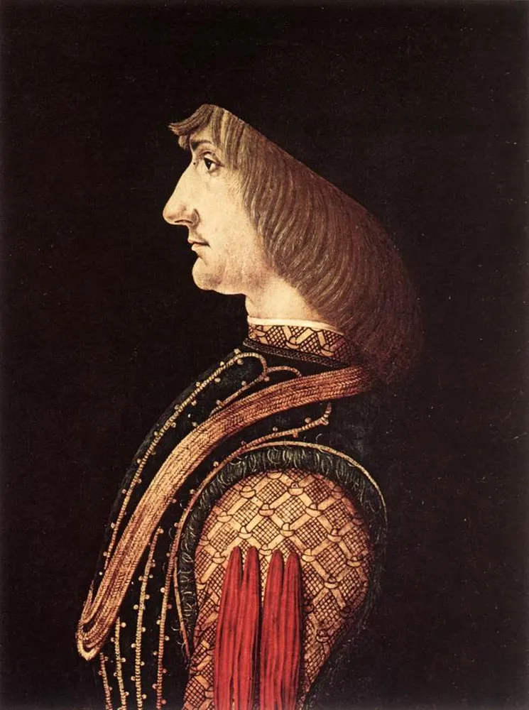 Ritratto d'uomo di ambrogio de predis, circa 1490-1510