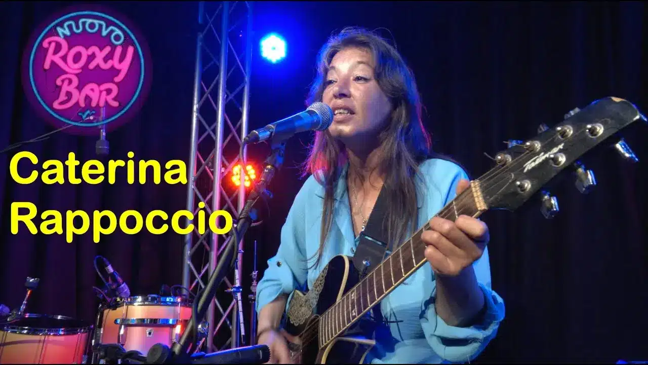 Caterina rappoccio ospite al roxy bar nel 2025