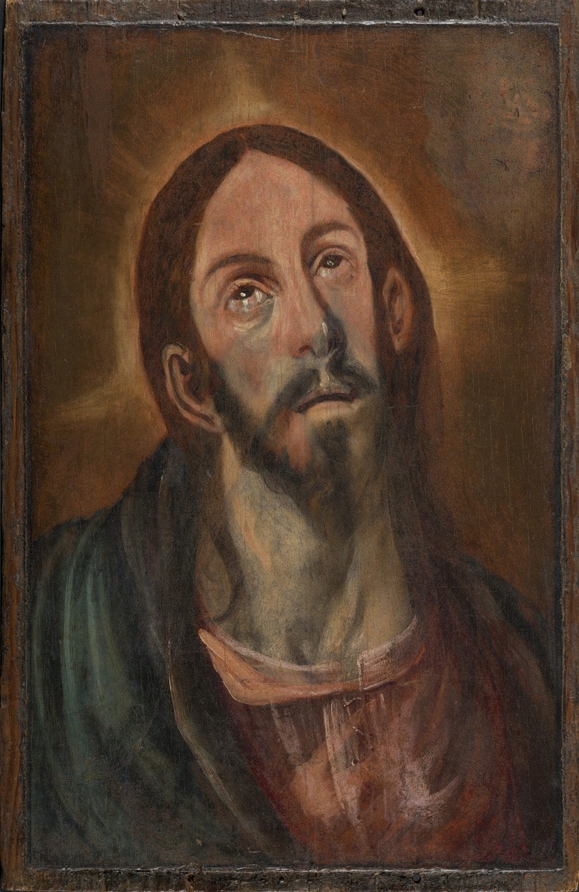 El greco, redentore, dopo il restauro