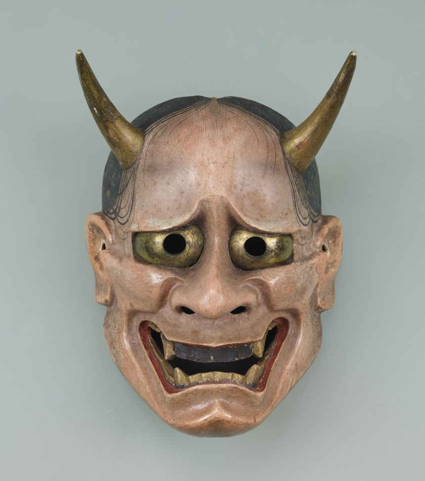 Maschera hannya del teatro noh