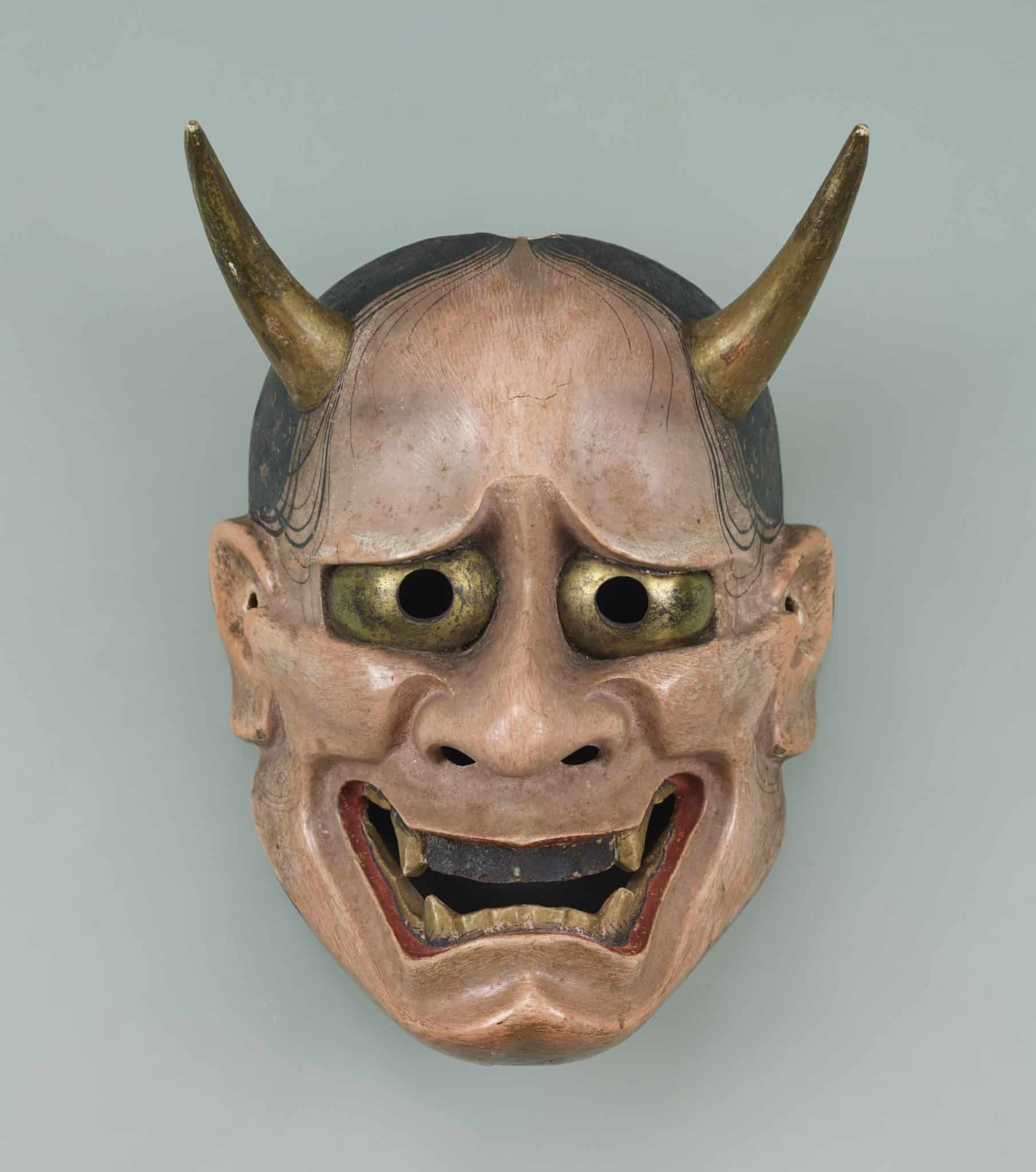 Maschera hannya del teatro noh