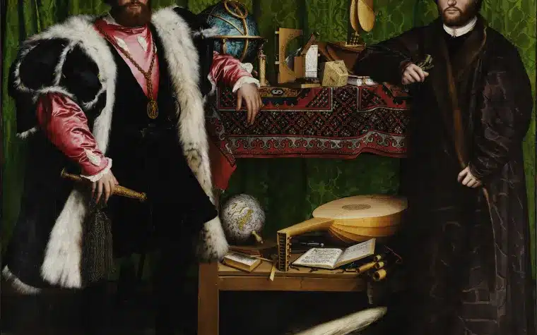 Perché negli ambasciatori di holbein c’è un teschio deformato?