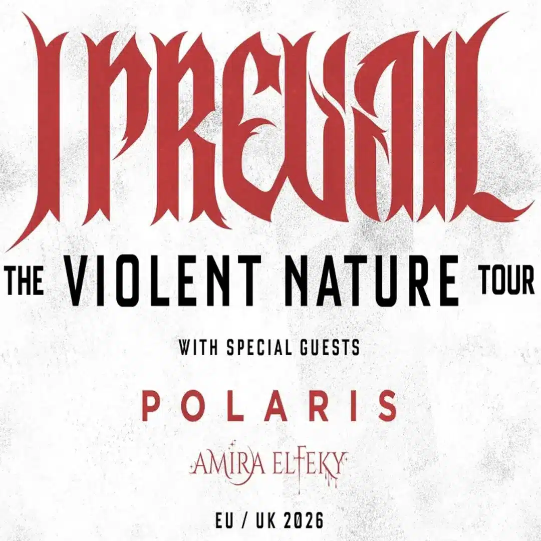 I prevail, the violent nature tour 2026