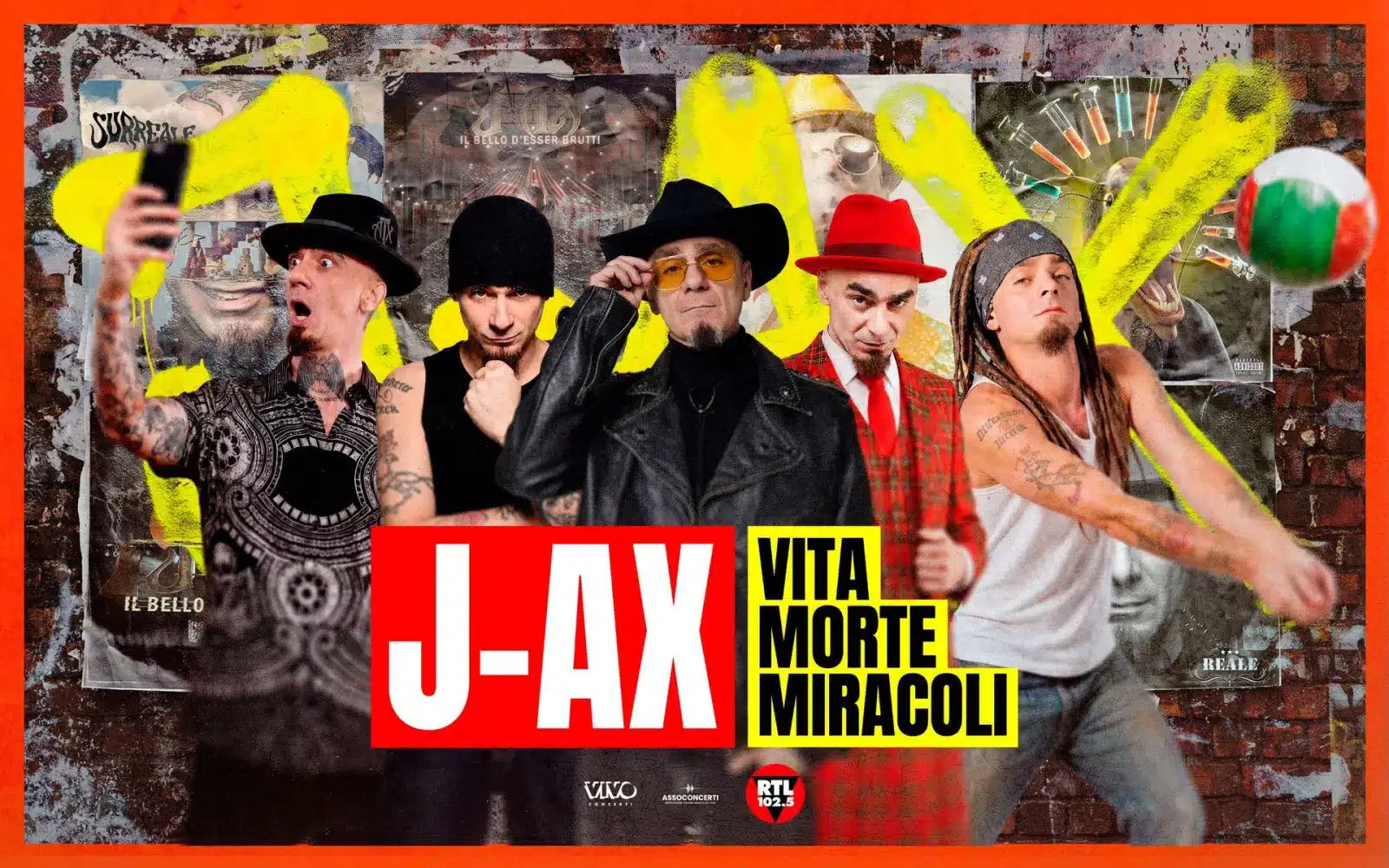 J-ax vita morte miracoli tour 2026