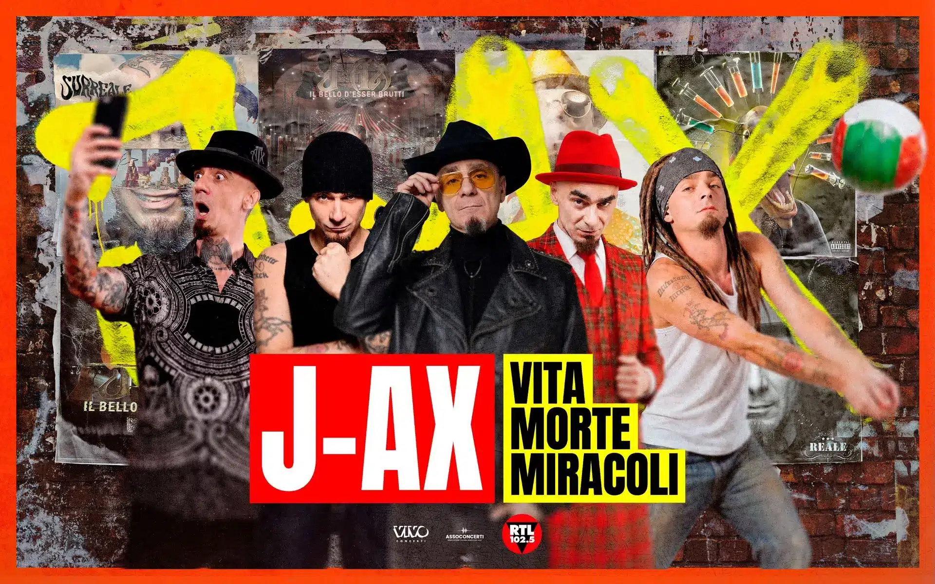 J-ax vita morte miracoli tour 2026