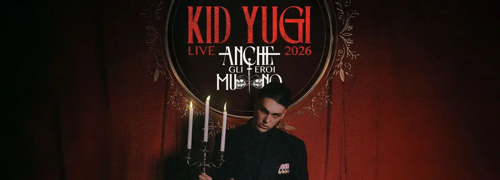 Kid yugi, anche gli eroi muoiono tour 2026