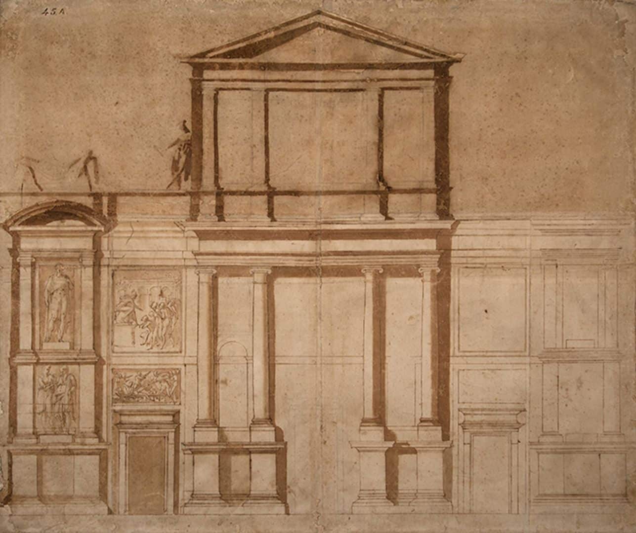 Michelangelo, primo progetto per la facciata della basilica di san lorenzo a firenze