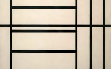 Mondrian, il restauro rivela il segreto delle linee nere