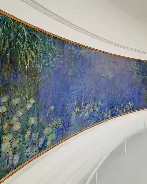 Le ninfee di claude monet nelle sale ovali del musée de l’orangerie