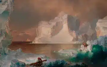The icebergs di frederic edwin church, 1861